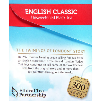 Product image of Twinings Tea Cold Brew Tea Bags English Classic Black Tea Unsweetened 20 ct Pack of 2