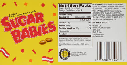 Product image of Sugar Babies Milk Caramels Candy Boxes 6 oz 6 oz Pack of 2