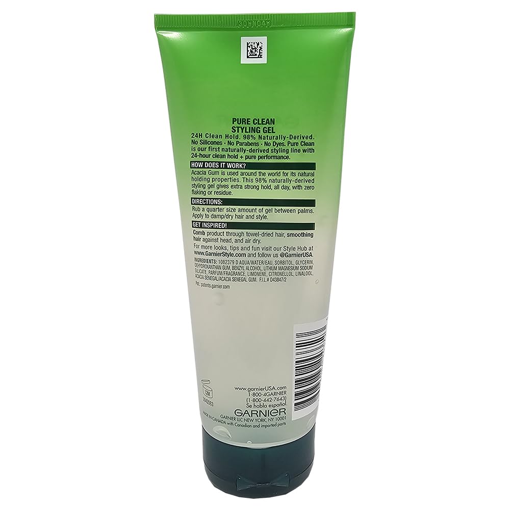 Product image of Garnier Fructis Style Pure Clean Styling Gel 20.4 fl oz 20.4 fl oz Pack of 3