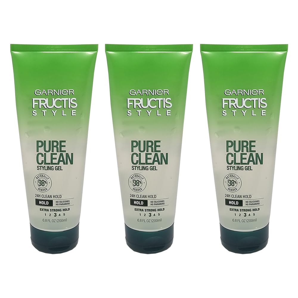 Product image of Garnier Fructis Style Pure Clean Styling Gel 20.4 fl oz 20.4 fl oz Pack of 3