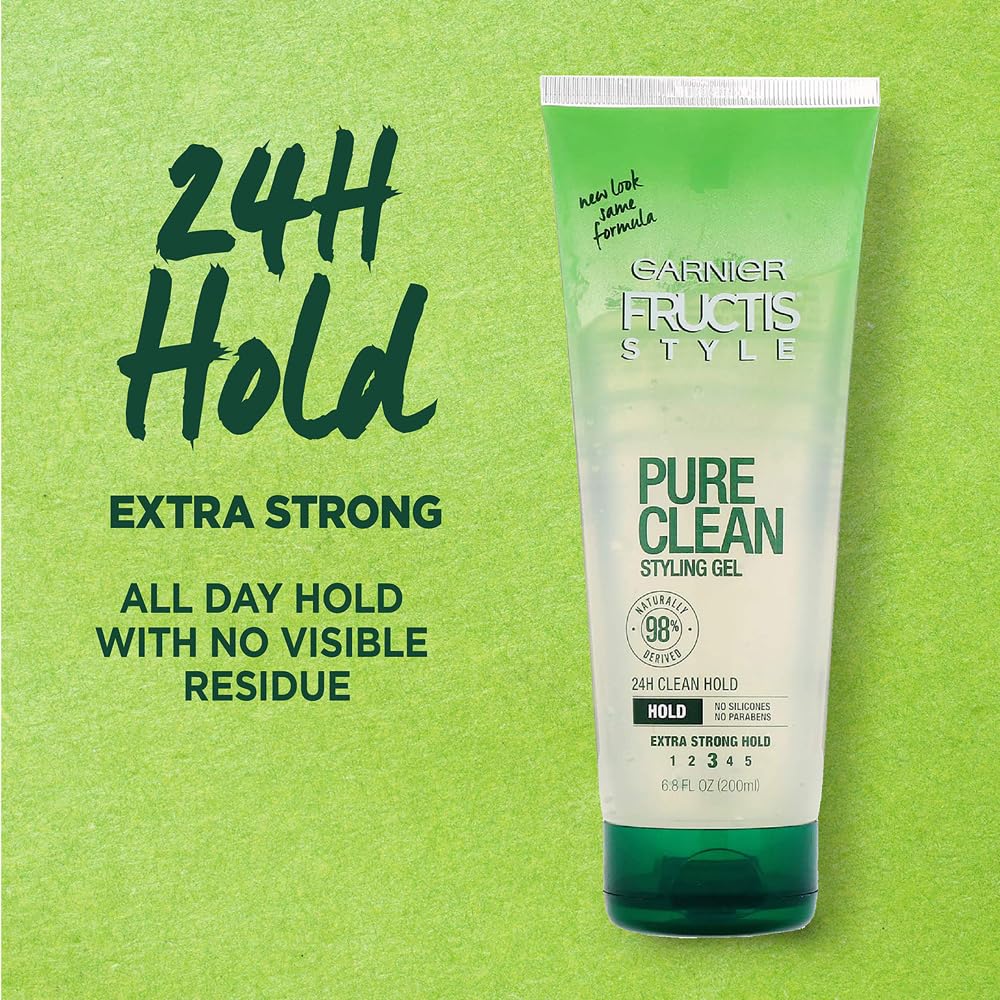 Product image of Garnier Fructis Style Pure Clean Styling Gel 20.4 fl oz 20.4 fl oz Pack of 3