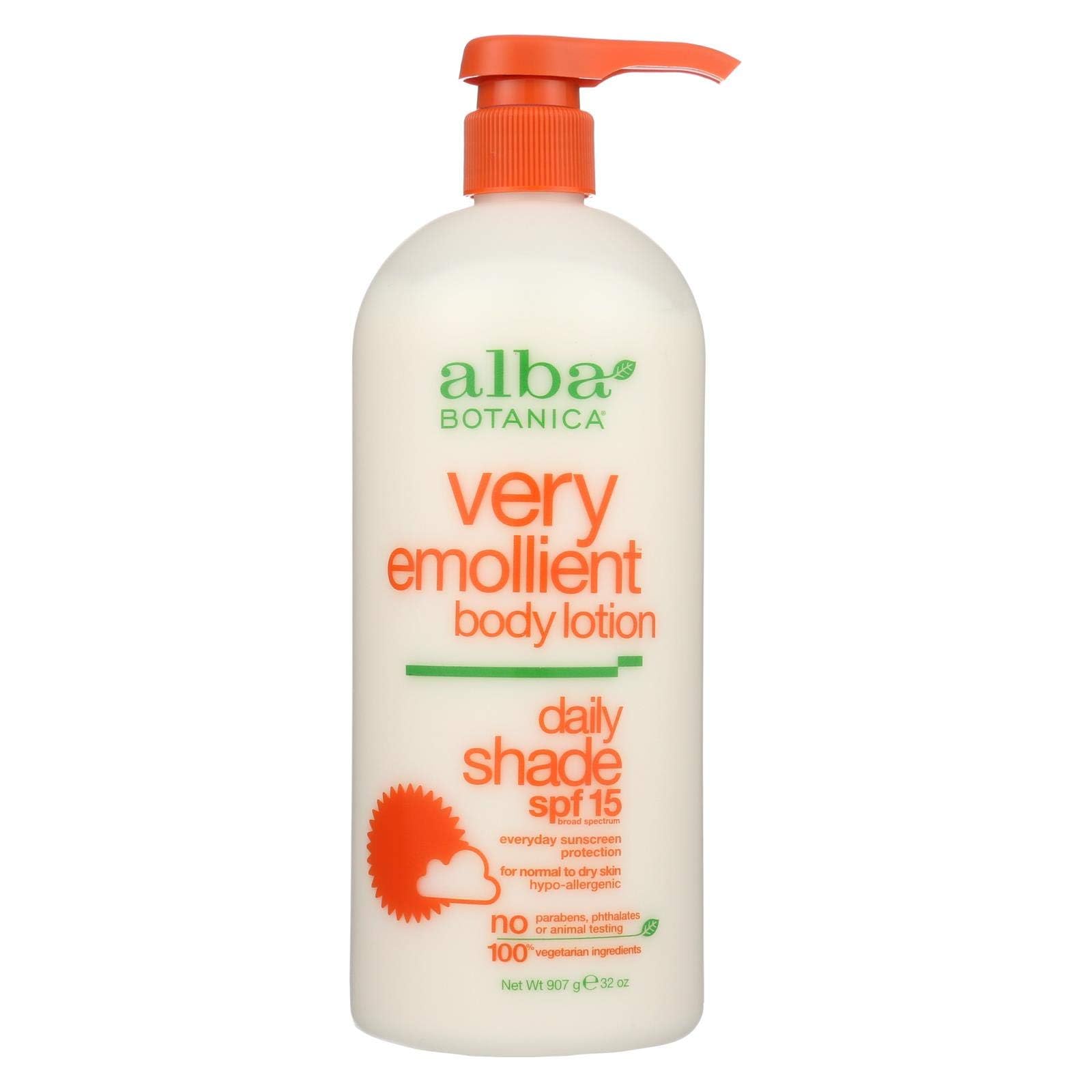 Product image of Alba Botanica Very Emollient Natural Body Lotion SPF 15 32 fl oz 32 fl oz