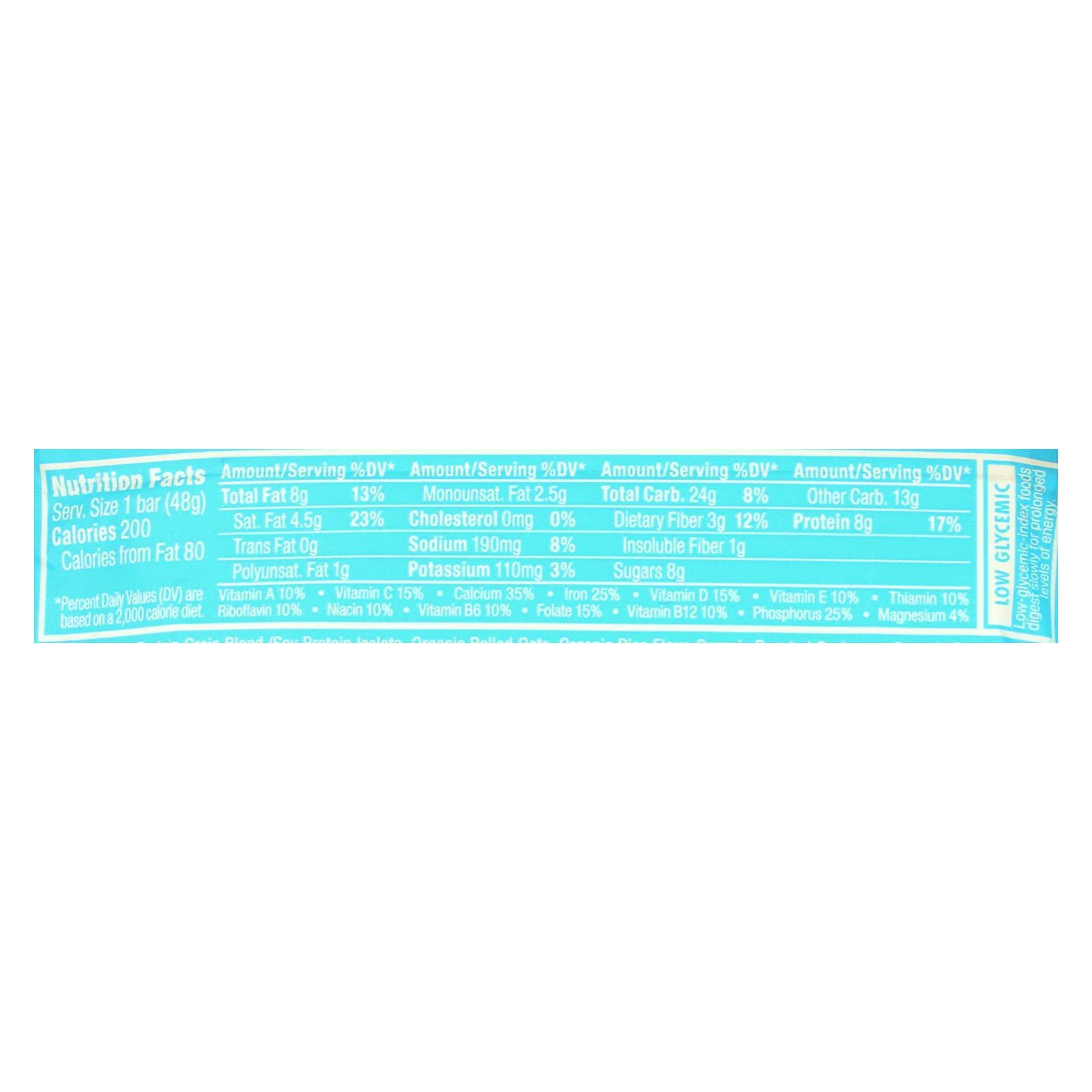 Product image of Clif Bar Luna Bar Organic Chocolate Dipped Coconut 1.69 oz 1.69 oz Pack of 15