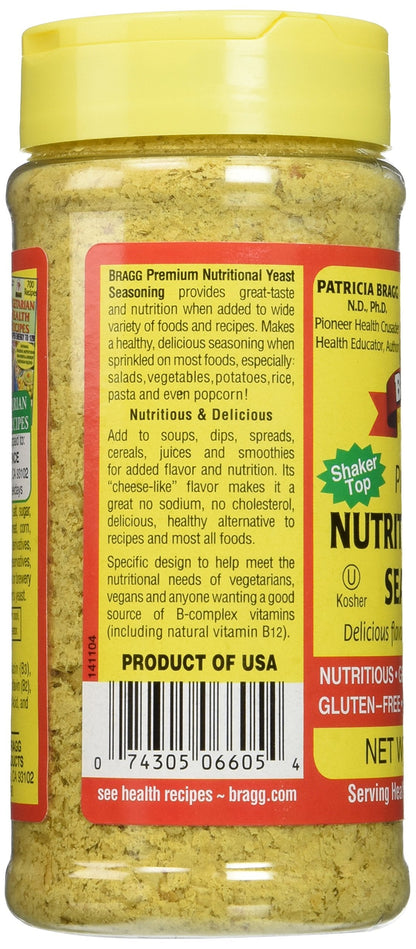 Product image of Bragg Nutritional Yeast Dried Plant 4.5 oz 4.5 oz Pack of 2