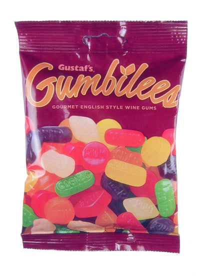 Product image of Gustaf's Gumbilees Gourmet English Style Wine Gums 5.2 oz 5.2 oz Pack of 12
