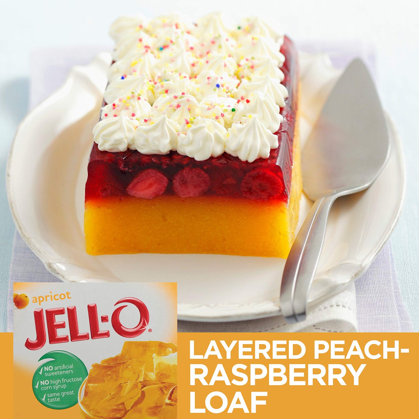 Product image of Jell-O Apricot Gelatin Mix Boxes 3 oz 3 oz Pack of 6