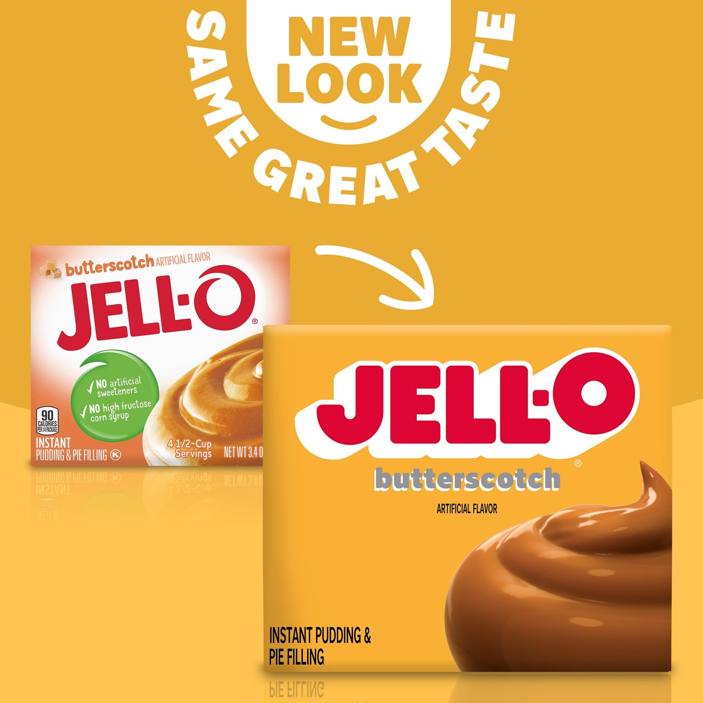 Product image of Jell-O Instant Butterscotch Pudding and Pie Filling Boxes 3.4 oz 3.4 oz Pack of 6