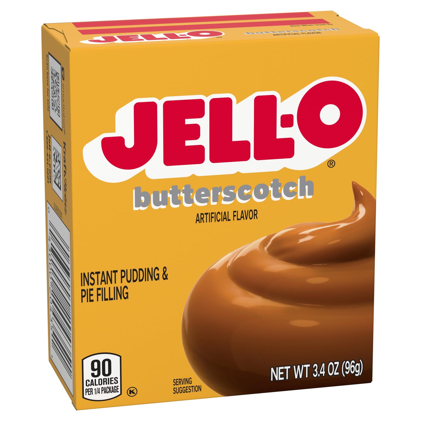 Product image of Jell-O Instant Butterscotch Pudding and Pie Filling Boxes 3.4 oz 3.4 oz Pack of 6
