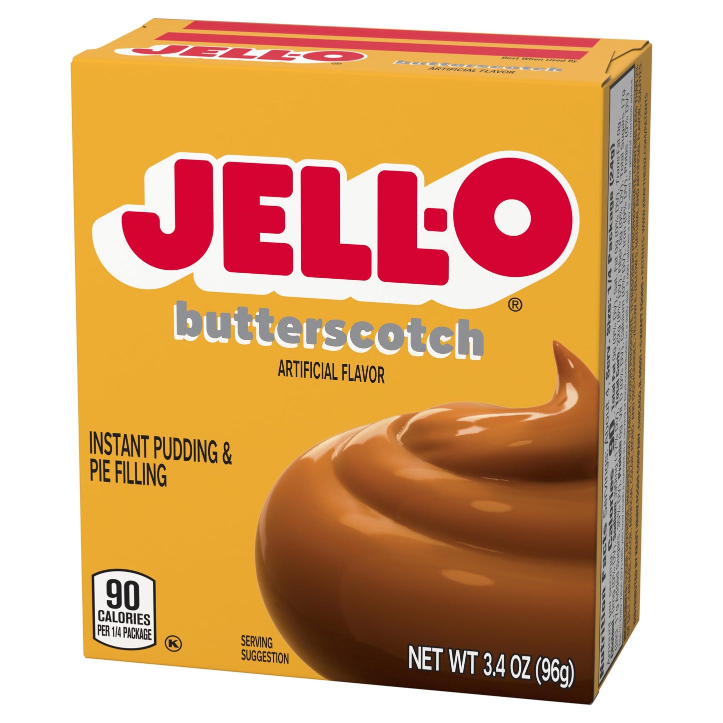 Product image of Jell-O Instant Butterscotch Pudding and Pie Filling Boxes 3.4 oz 3.4 oz Pack of 6