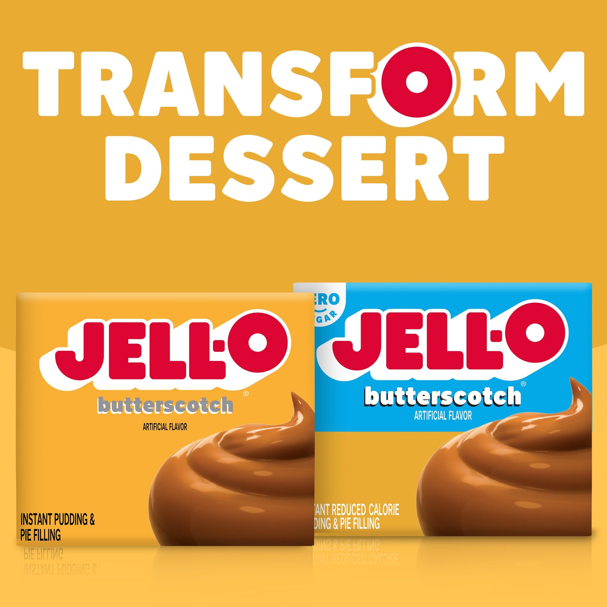 Product image of Jell-O Instant Butterscotch Pudding and Pie Filling Boxes 3.4 oz 3.4 oz Pack of 6