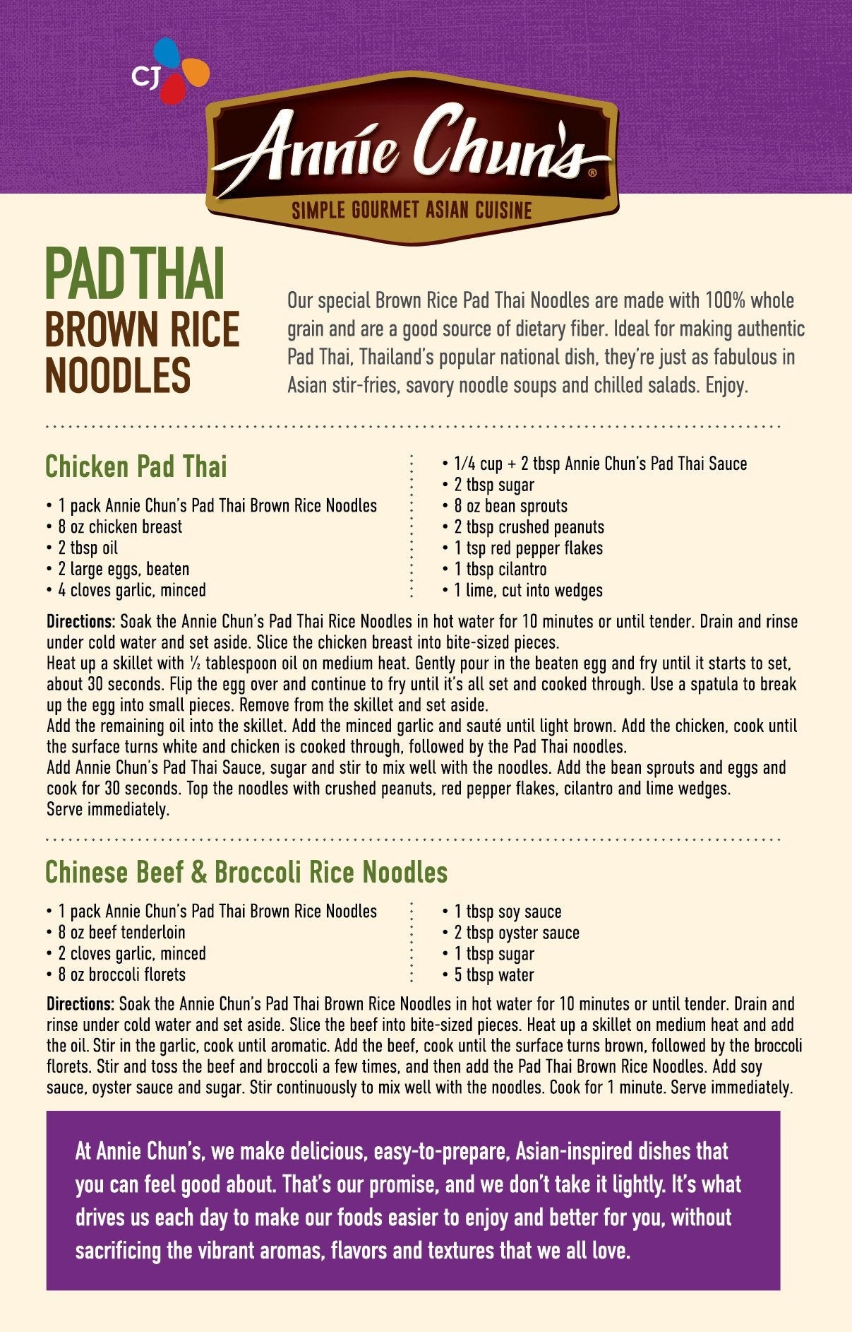 Product image of Annie Chun's Padthai Brown Rice Noodle 8 oz 8 oz