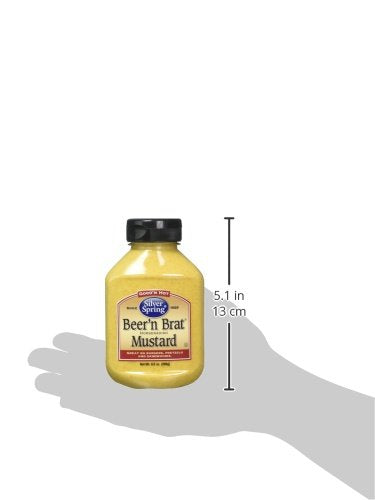 Product image of Silver Spring Beer and Brat Mustard Condiment 9.5 oz 9.5 oz Pack of 2