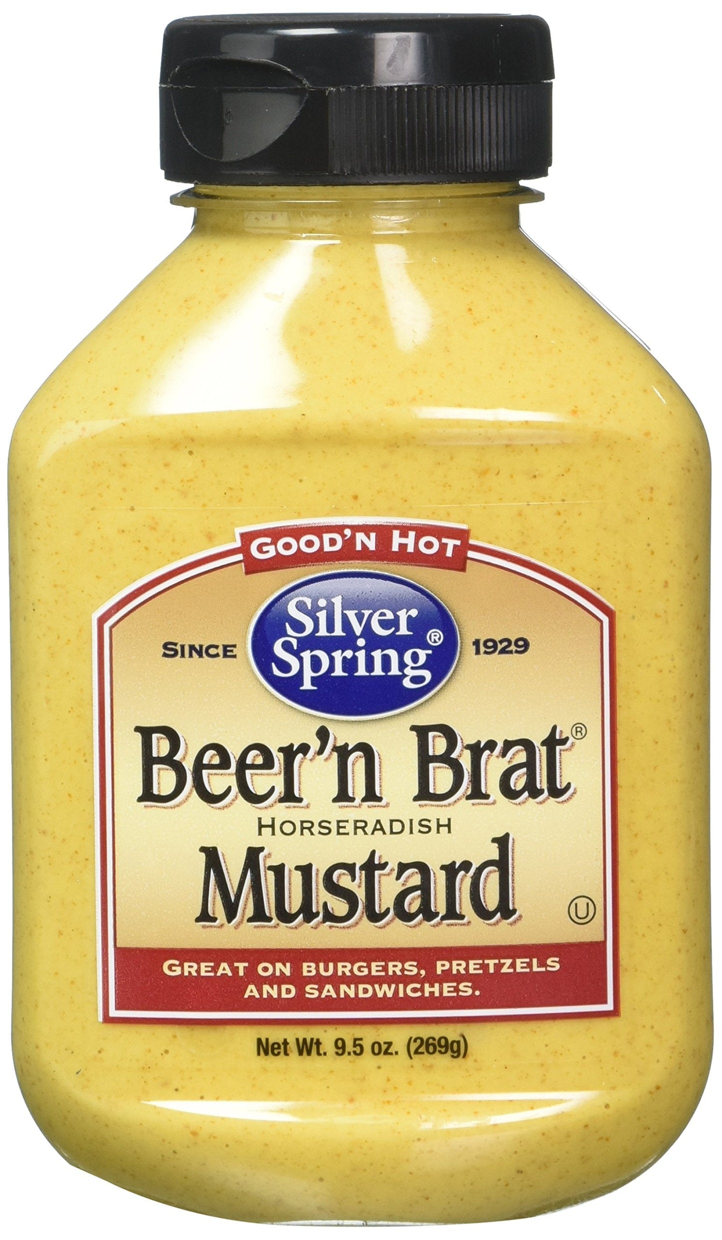 Product image of Silver Spring Beer and Brat Mustard Condiment 9.5 oz 9.5 oz Pack of 2