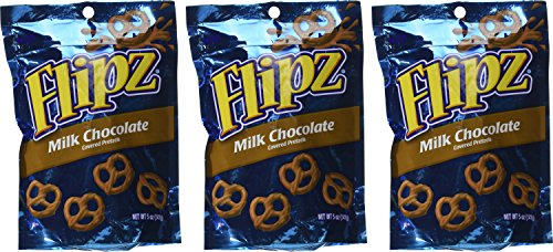 Product image of Flipz Milk Chocolate Covered Pretzels 5 oz 5 oz Pack of 3