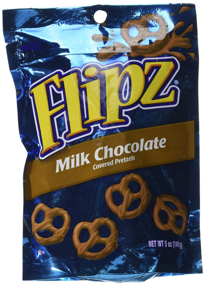 Product image of Flipz Milk Chocolate Covered Pretzels 5 oz 5 oz Pack of 3