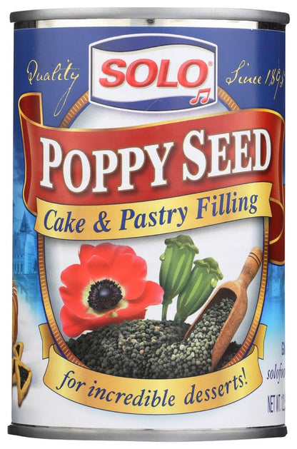 Product image of SOLO Poppy Seed Cake and Pastry Filling 12.5 oz 12.5 oz Pack of 4