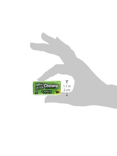 Product image of Now and Later Soft Taffy Chews Candy Apple Bar 0.93 oz 0.93 oz Pack of 24