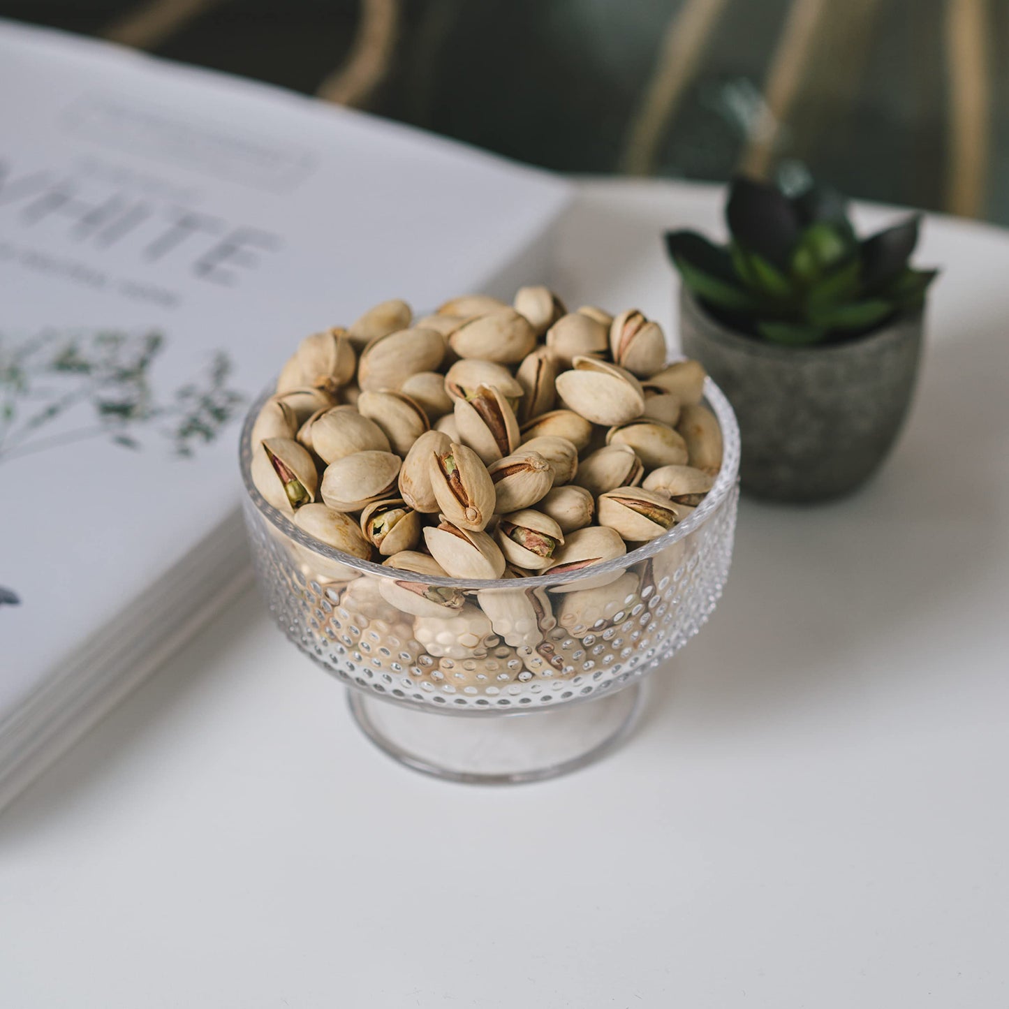 Product image of Nichols Farms California Pistachios Organic Roasted Salted Sea Salt 2 lb Bag