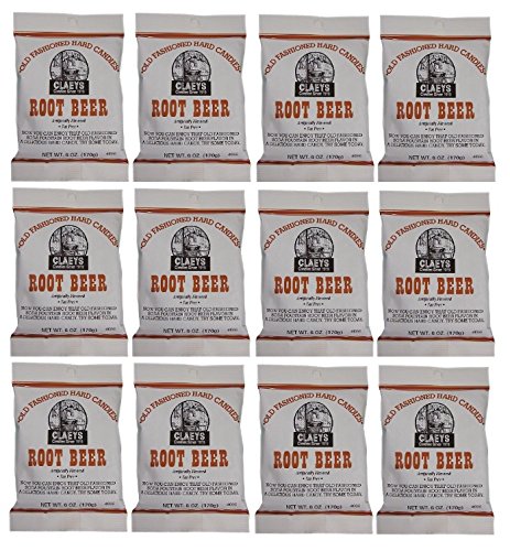 Product image of Claeys Old Fashioned Root Beer Hard Candy 6 oz 6 oz