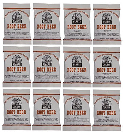Product image of Claeys Old Fashioned Root Beer Hard Candy 6 oz 6 oz