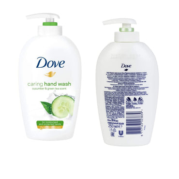Product image of Dove Caring Hand Wash Fresh Touch Cucumber and Green Tea 8.45 fl oz 8.45 fl oz Pack of 6