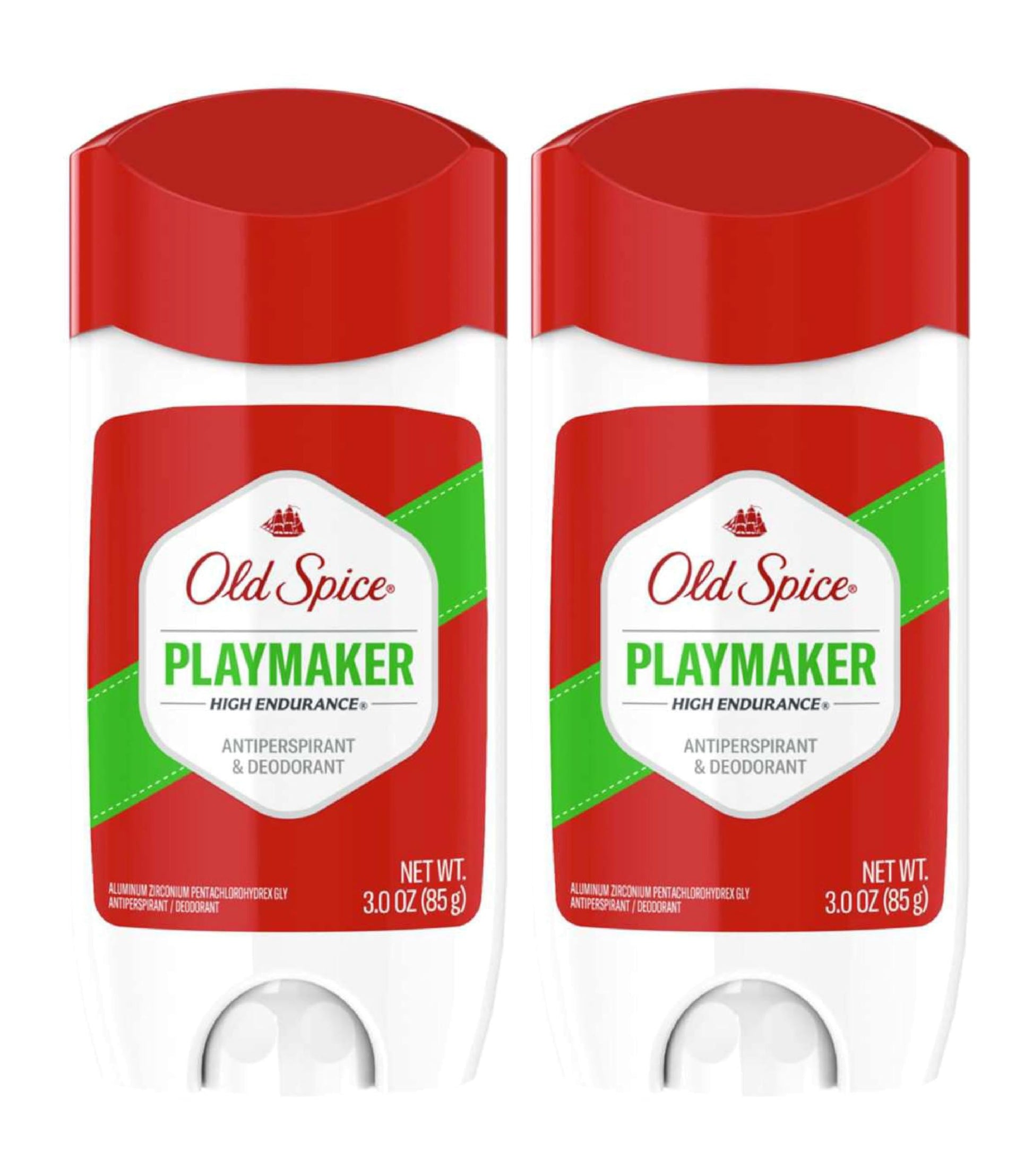 Product image of Old Spice High Endurance Invisible Solid antiperspirant Playmaker Scent 3 oz 3 oz Pack of 2