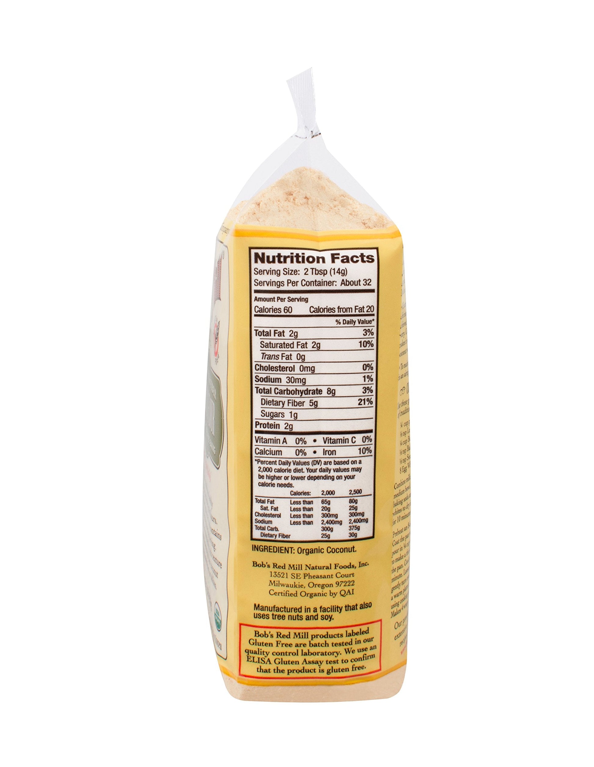 Product image of Bob's Red Mill Organic Coconut Flour 16 oz 16 oz