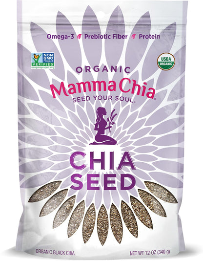 Product image of Mamma Chia Organic Chia Seeds Black 12 oz 12 oz