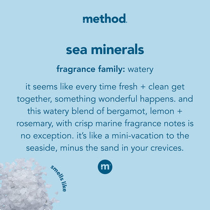 Product image of Method Foaming Hand Wash Refill Pouch Sea Minerals 28 fl oz 28 fl oz Pack of 3