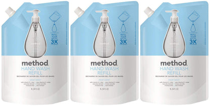 Product image of Method Gel Hand Soap Refill Sweet Water 34 fl oz 34 fl oz Pack of 3