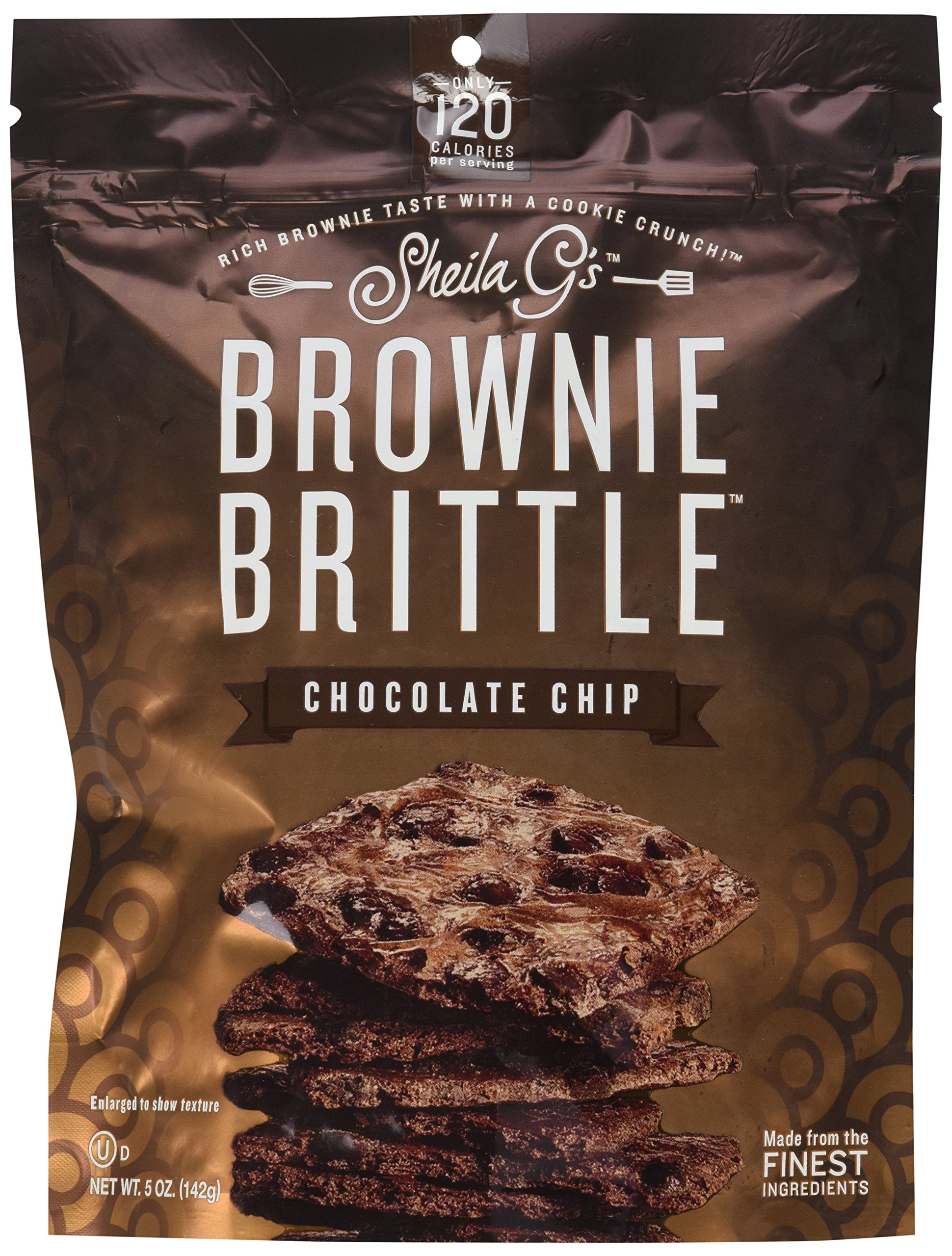 Product image of Sheila G's Brownie Brittle Chocolate Chip 5 oz 5 oz Pack of 6