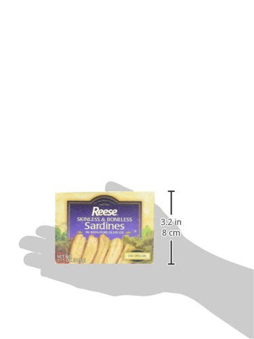 Product image of Reese Skinless And Boneless Sardines In Olive Oil Cans 3.75 oz 3.75 oz