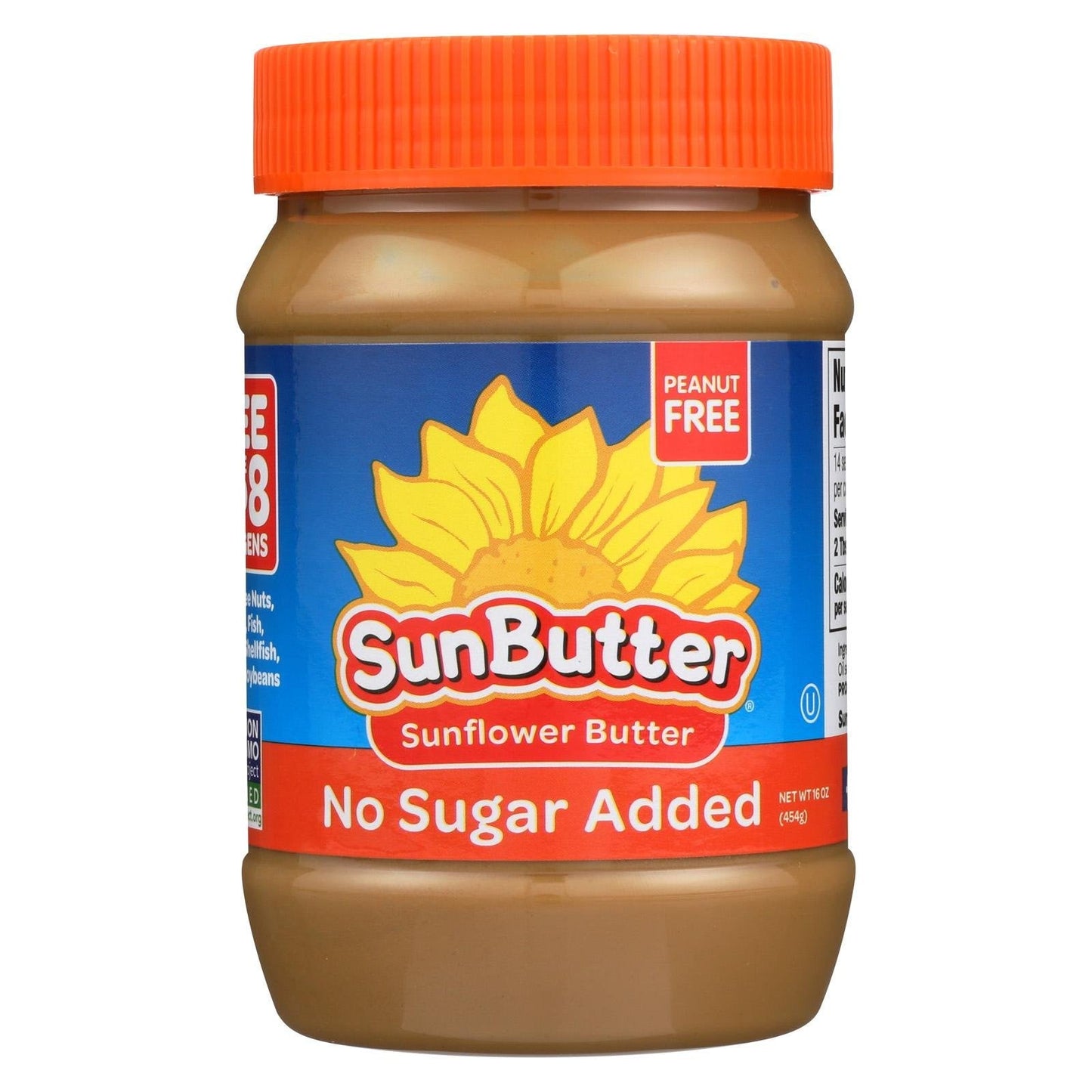 Product image of SunButter Natural Nut Butter No Sugar Added Sunflower Seed Spread 16 oz 16 oz Pack of 6