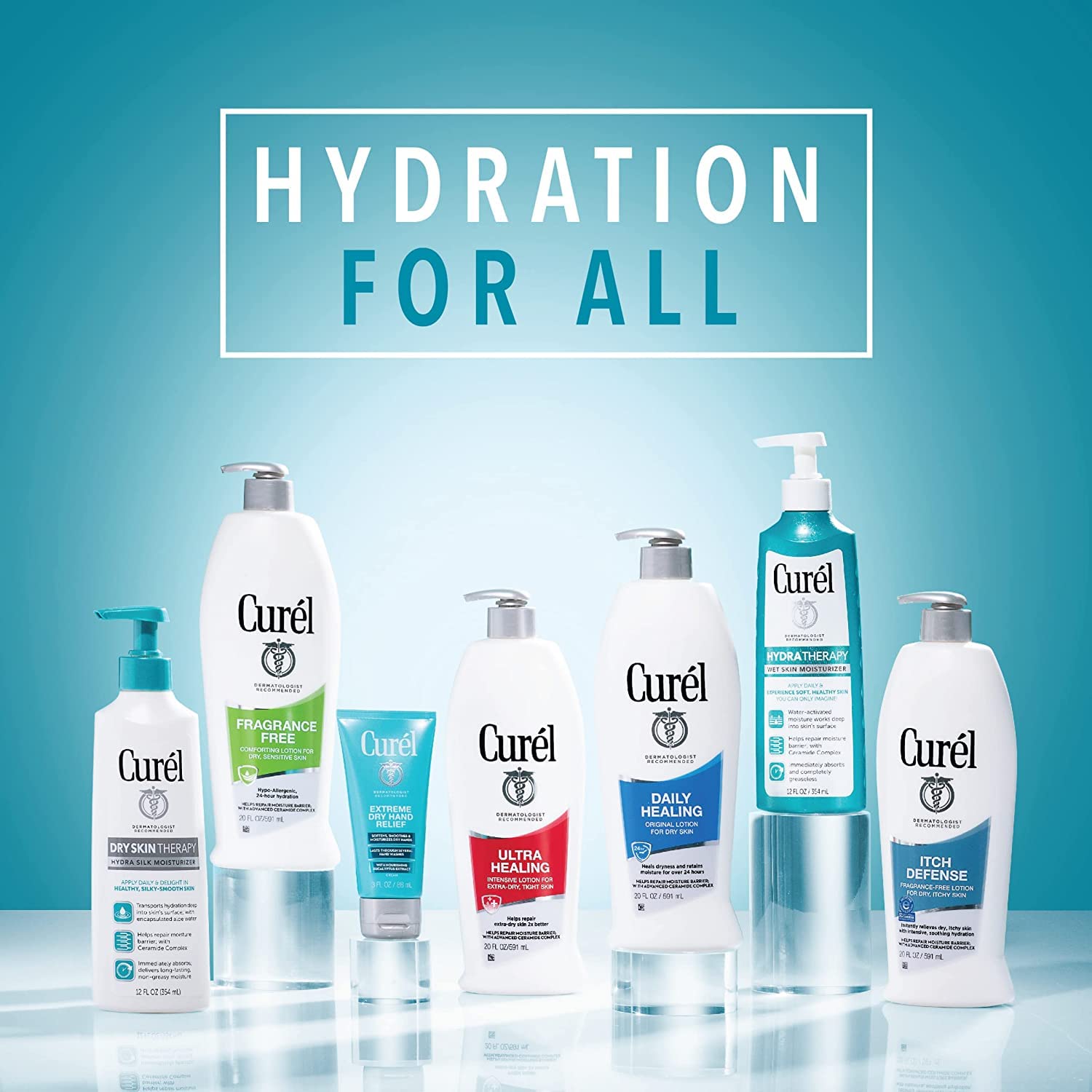 Product image of Curel Daily Moisture Fragrance-Free Lotion For Dry Skin 13 oz 13 oz Pack of 6