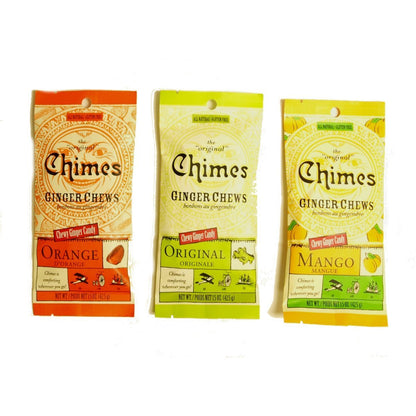 Product image of Chimes Ginger Chews Mango Flavor 1.5 oz 1.5 oz Pack of 3