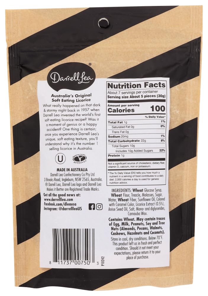 Product image of Darrell Soft Eating Liquorice Original 7 oz 7 oz Pack of 2