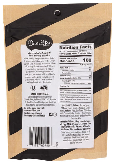 Product image of Darrell Soft Eating Liquorice Original 7 oz 7 oz Pack of 2