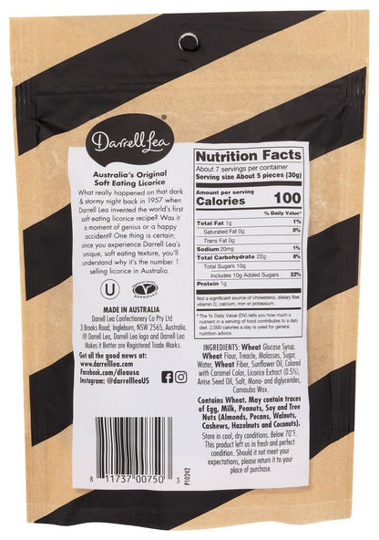Product image of Darrell Soft Eating Liquorice Original 7 oz 7 oz Pack of 2