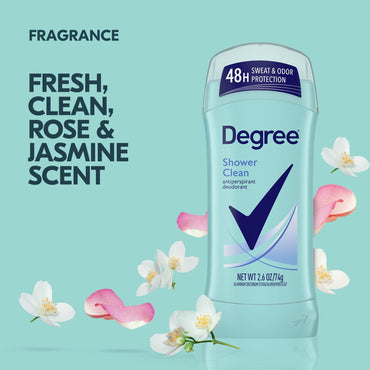 Product image of Degree Women's Deodorant Motion Sense Technology Shower Clean Scent 2.6 oz 2.6 oz Pack of 3