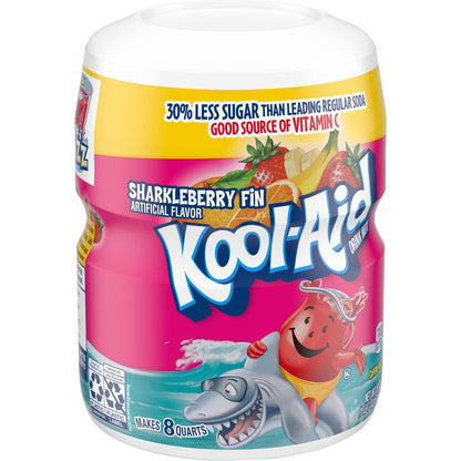Product image of Kool-Aid Caffeine Free Strawberry Orange Punch Sweetened Powdered Drink Mix Canisters 19 oz 19 oz Pack of 12