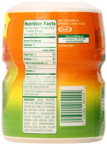 Product image of Tang Orange Mango Drink Mix 19.7 oz 19.7 oz Pack of 3