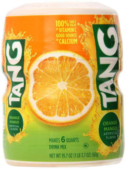 Product image of Tang Orange Mango Drink Mix 19.7 oz 19.7 oz Pack of 3