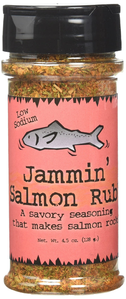 Product image of Mom's Gourmet Spice Blends Jammin' Salmon Rub Seasoning 4.5 oz 4.5 oz