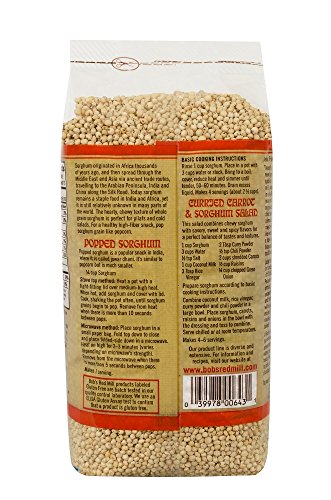 Product image of Bob's Red Mill Gluten Free Sweet White Sorghum Grain 24-oz Pack of 4