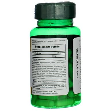 Product image of Nature's Bounty Melatonin Capsules 60 ct Pack of 4