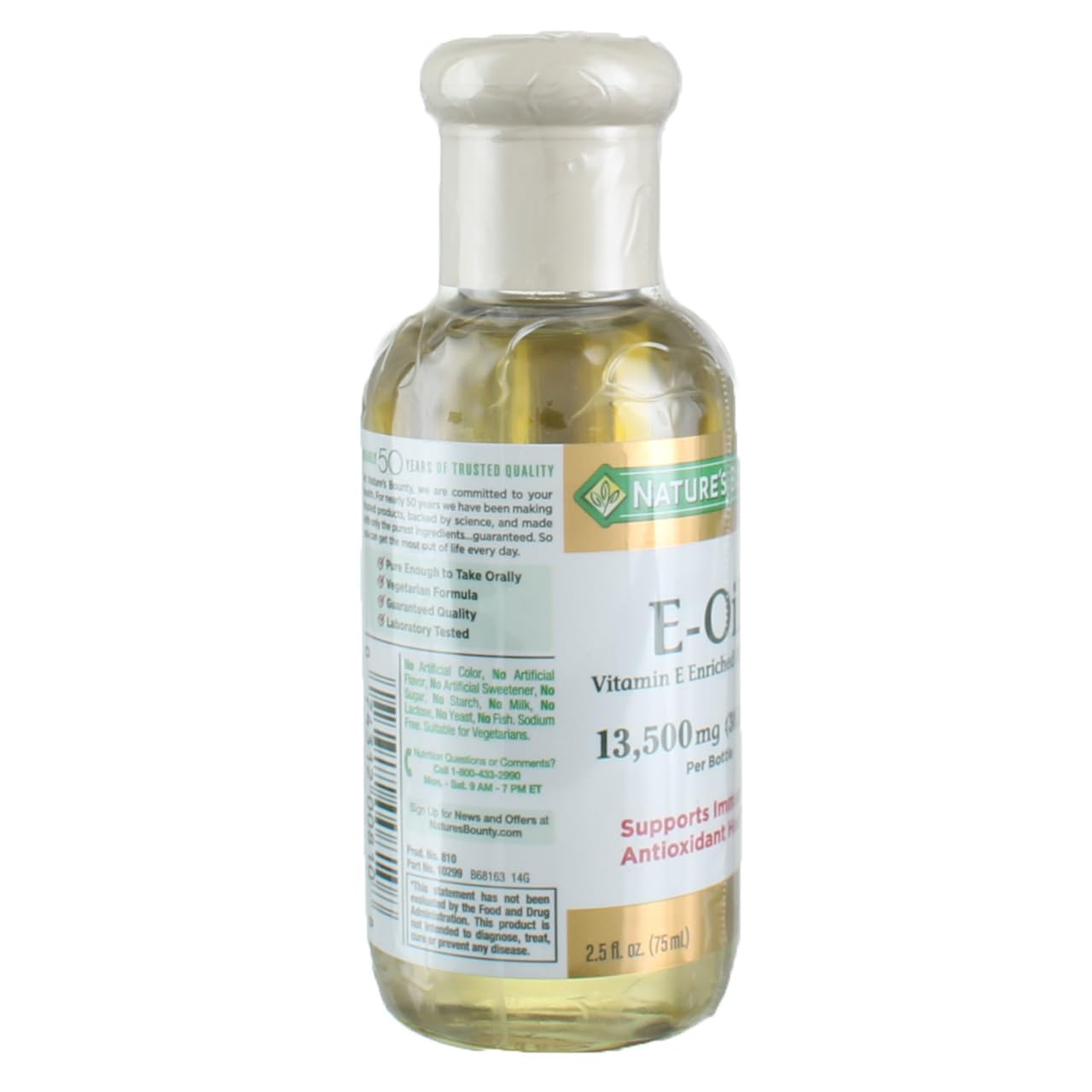Product image of Nature's Bounty Vitamin E Oil 30 000iu 2.5 Fl. Oz