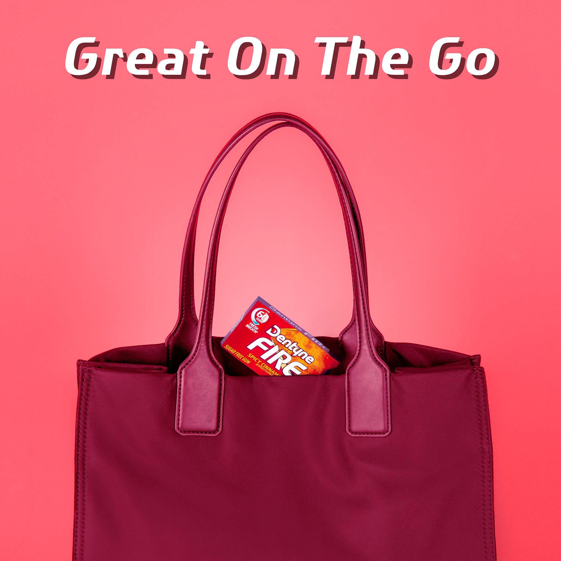 Product image of Dentyne Fire Spicy Cinnamon Sugar Free Gum 16 Pieces Pack of 3