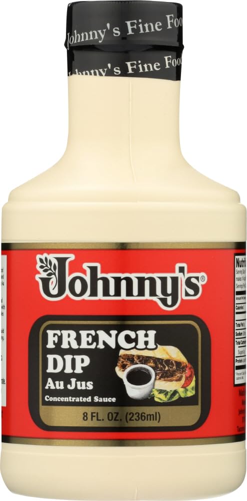 Product image of Johnny's French Dip Concentrated Au Jus Sauce 8-oz Jugs Pack of 3