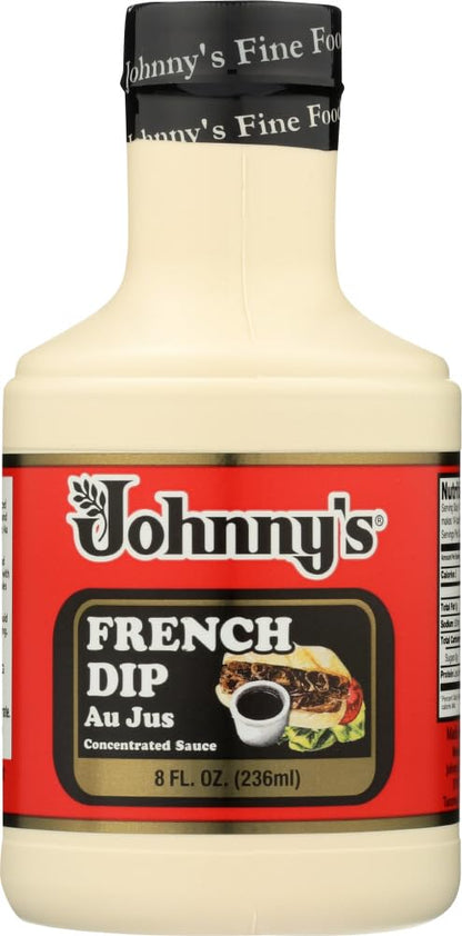 Product image of Johnny's French Dip Concentrated Au Jus Sauce 8-oz Jugs Pack of 3