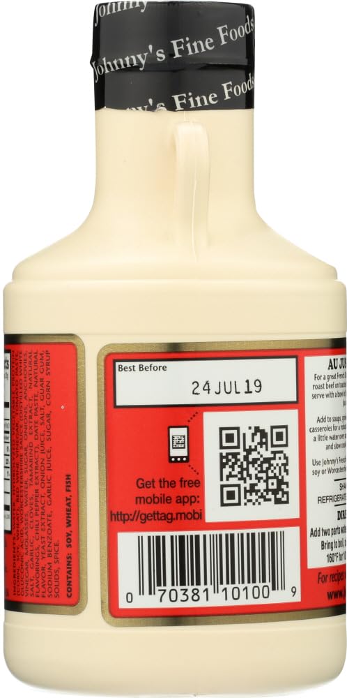 Product image of Johnny's French Dip Concentrated Au Jus Sauce 8-oz Jugs Pack of 3